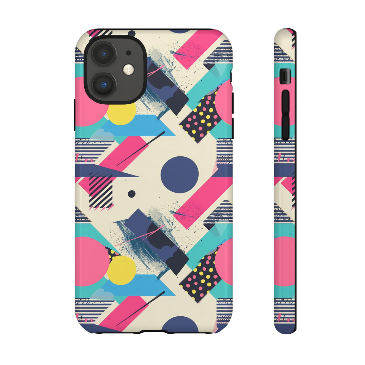 Retro 80s Seamless Phone Case – Vintage Style Meets Modern Protection 089