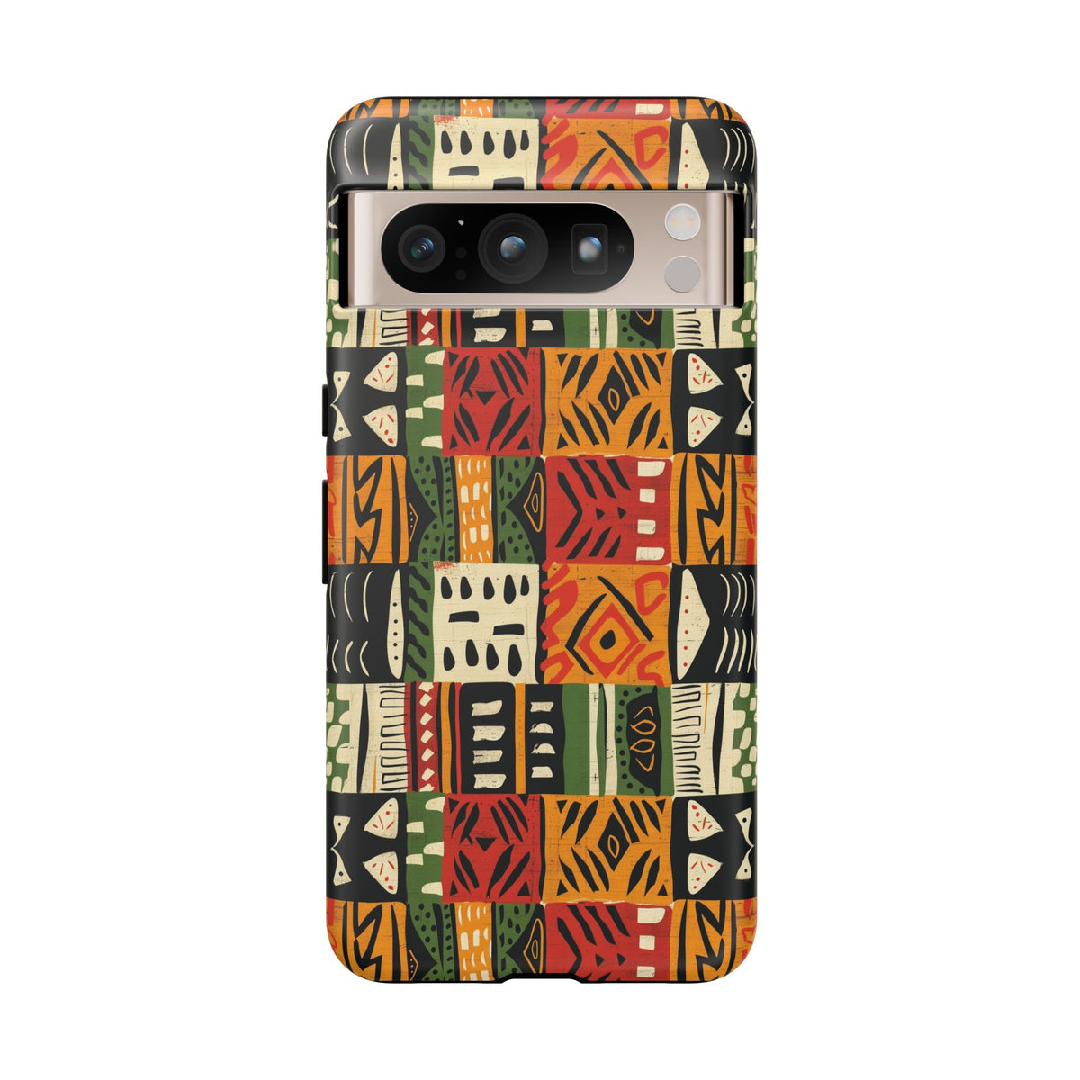 Stylish African Pattern Phone Case – Unique and Vibrant Protection 240