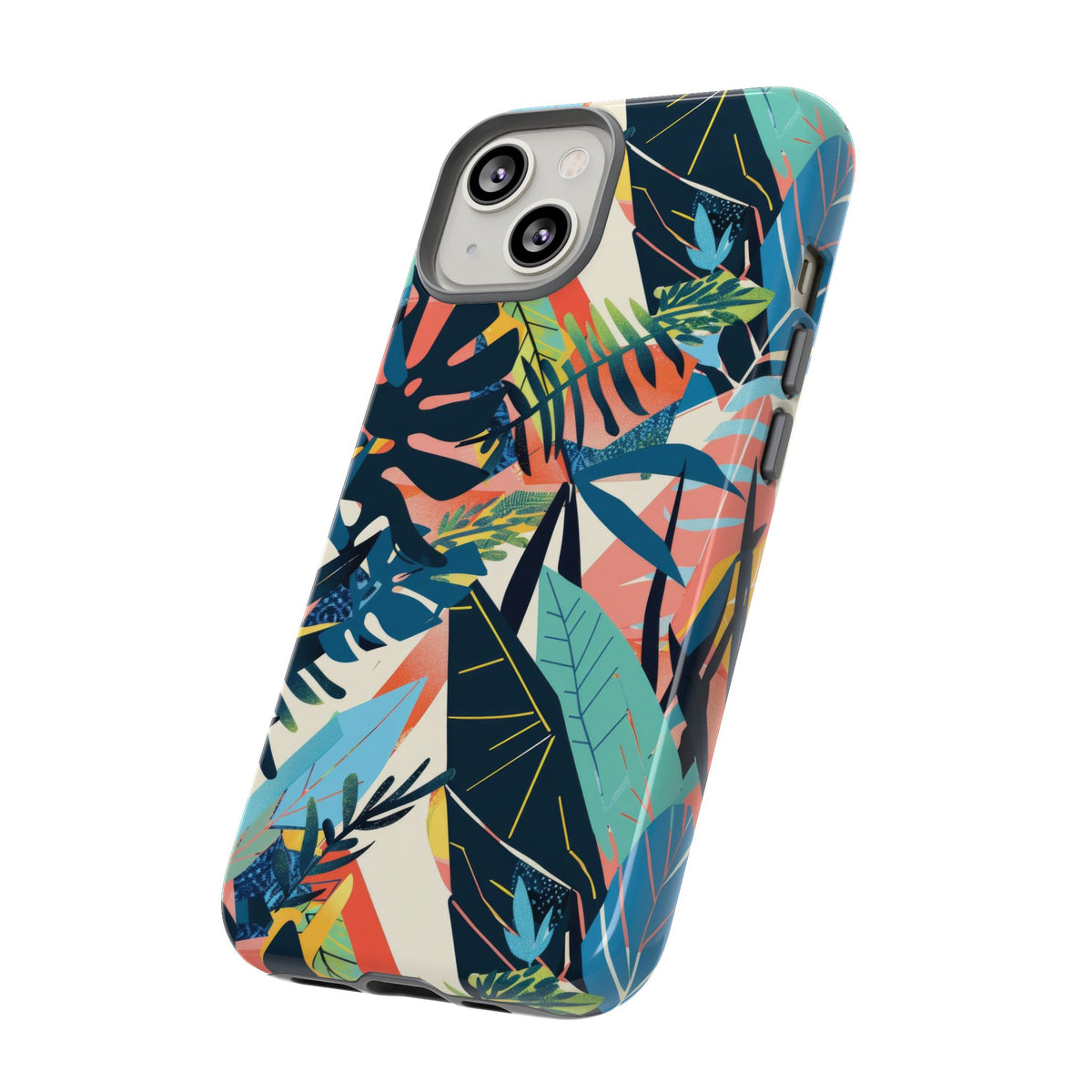 Jungle Collage Phone Case – Vibrant & Durable