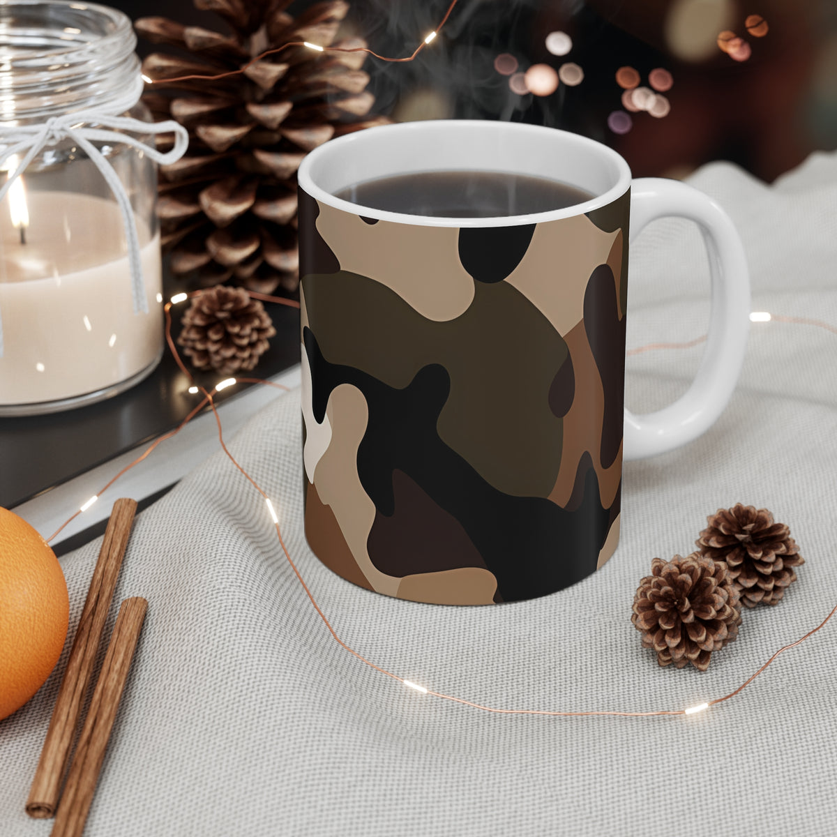 All-Over Camouflage Pattern Coffee Mug 246