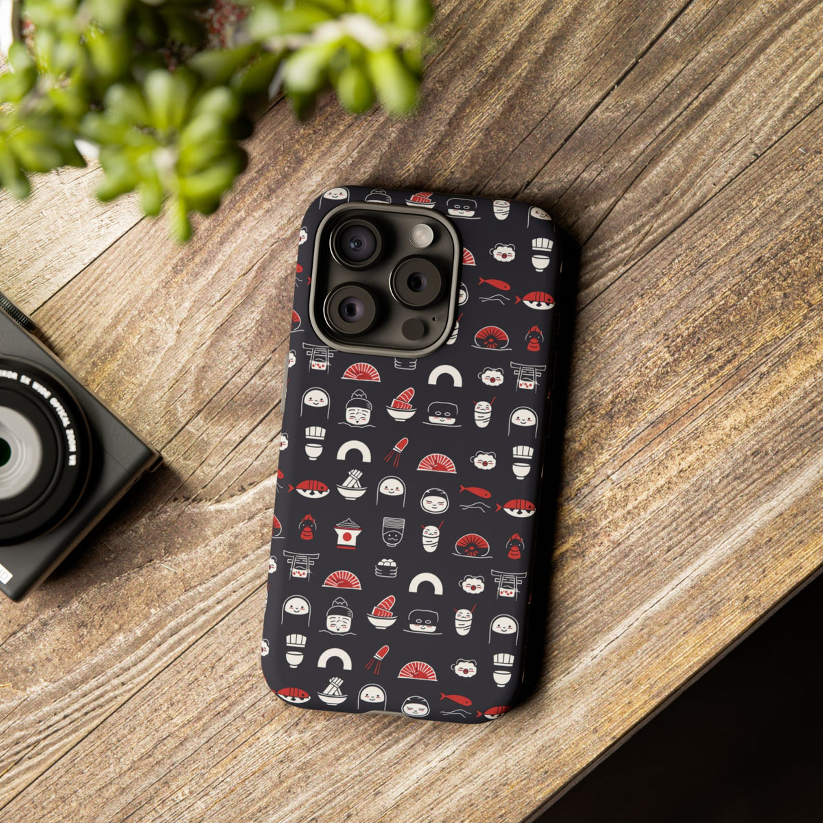 Japanese Pattern Phone Case – Elegant & Timeless Design for Your Phone 456