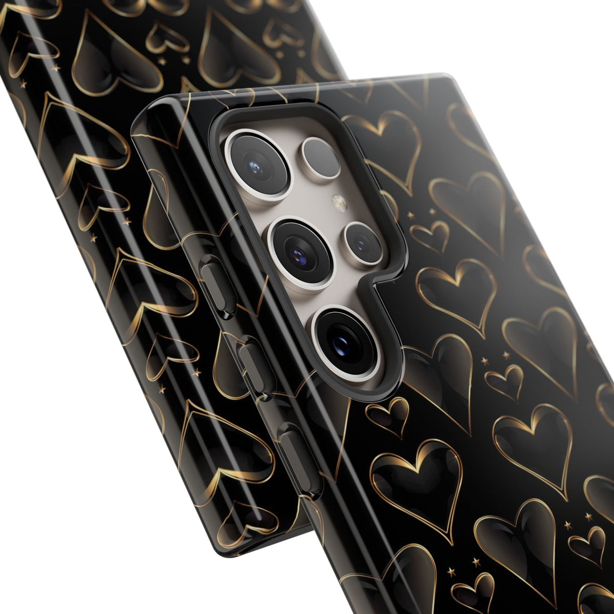 Heart Pattern Phone Case – Stylish & Loving Design for Your Device 362