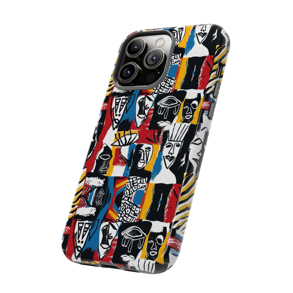 Stylish African Pattern Phone Case – Unique and Vibrant Protection 105