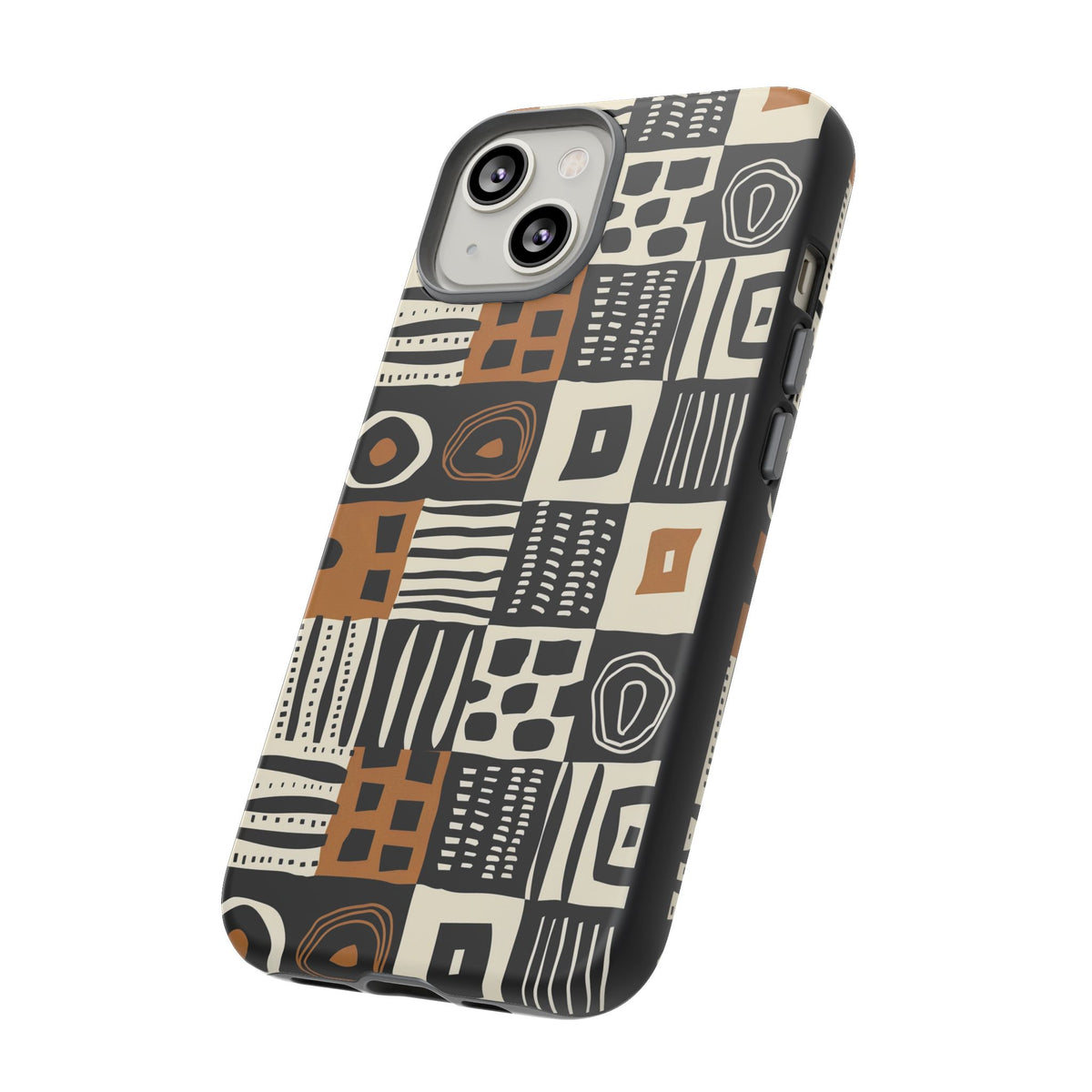 Stylish African Pattern Phone Case – Unique and Vibrant Protection 168