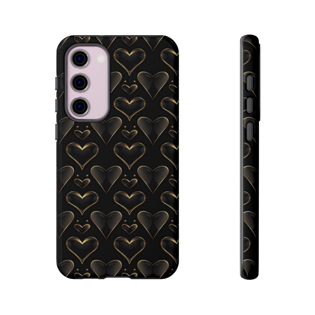 Heart Pattern Phone Case – Stylish & Loving Design for Your Device 362