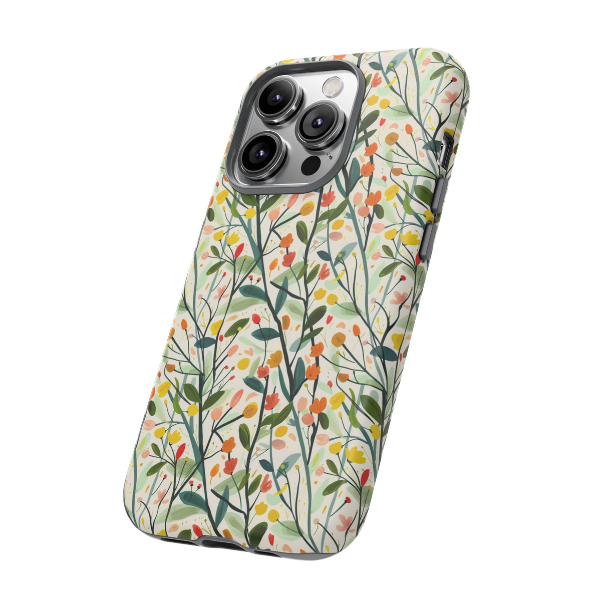 Spring Pattern Phone Case – Fresh & Vibrant Design for Your Phone 598