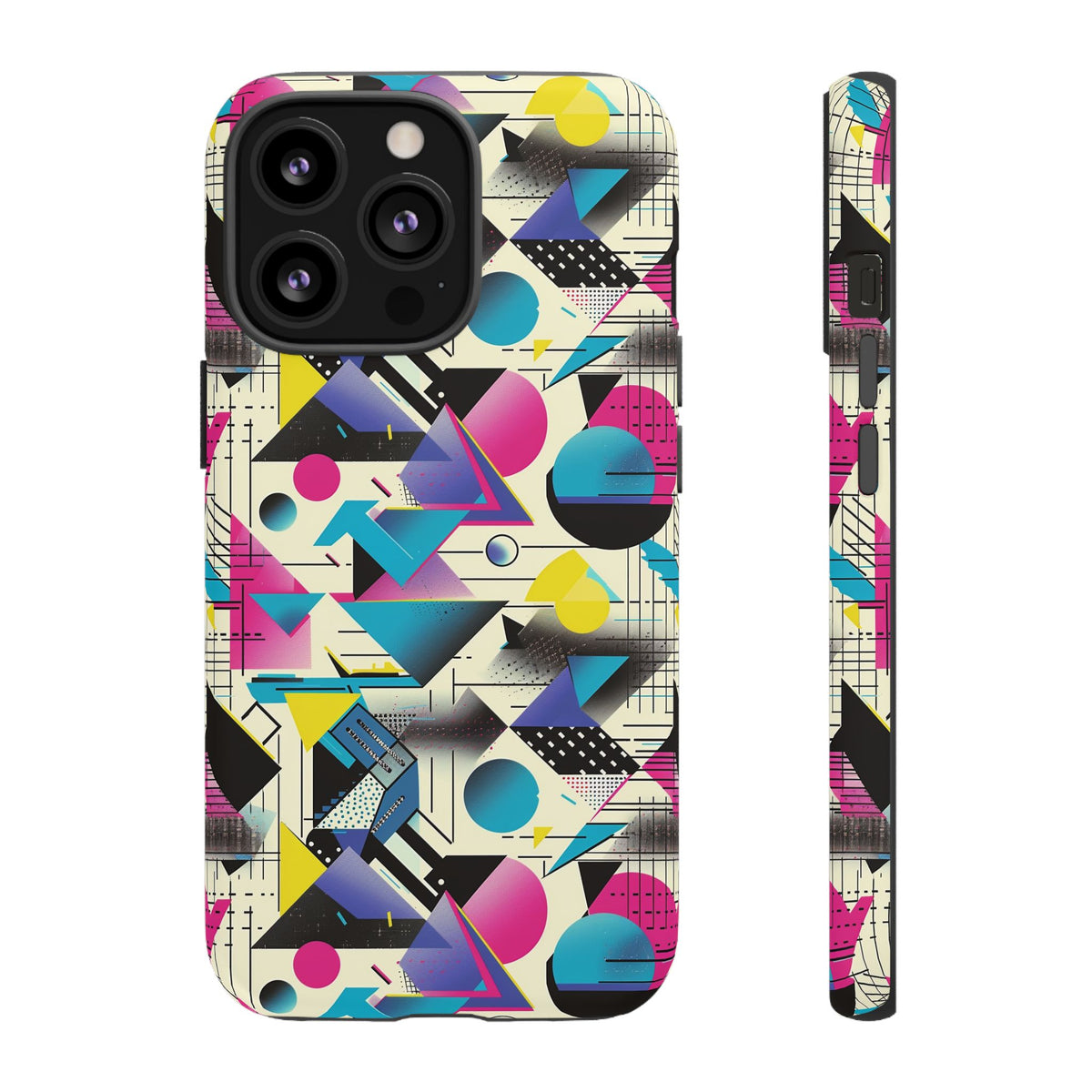 Retro 80s Seamless Phone Case – Vintage Style Meets Modern Protection 202