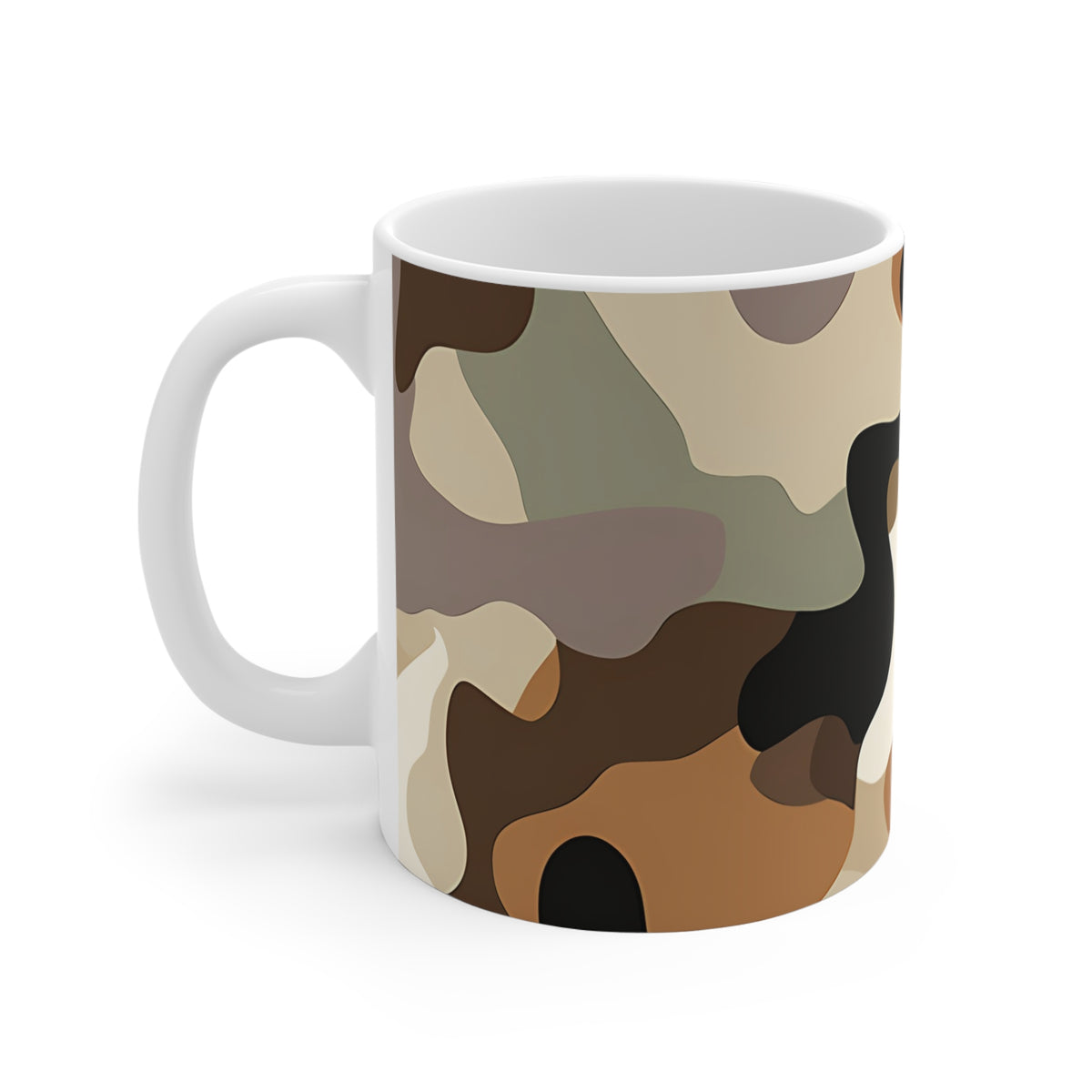 All-Over Camouflage Pattern Coffee Mug 413