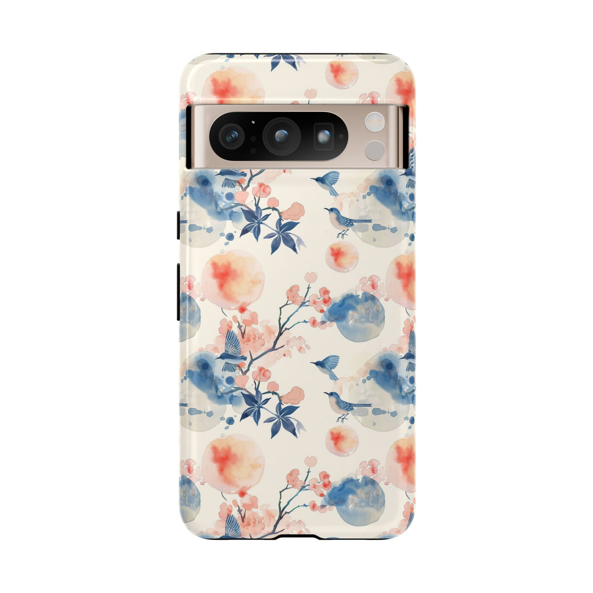 Japanese Pattern Phone Case – Elegant & Timeless Design for Your Phone 083