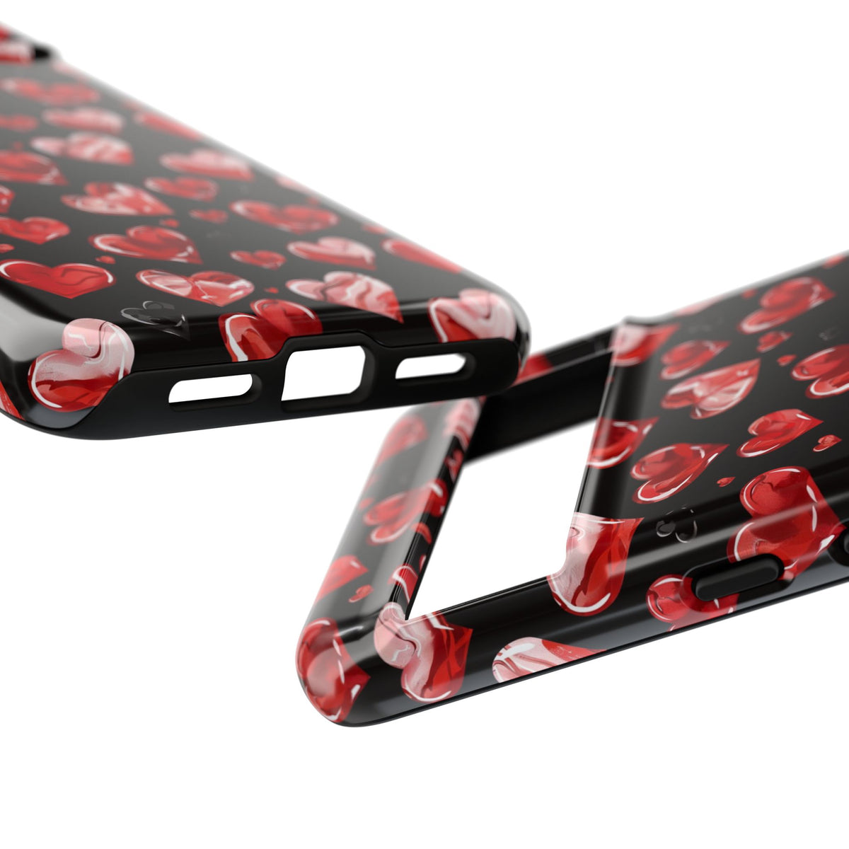 Heart Pattern Phone Case – Stylish & Loving Design for Your Device 365