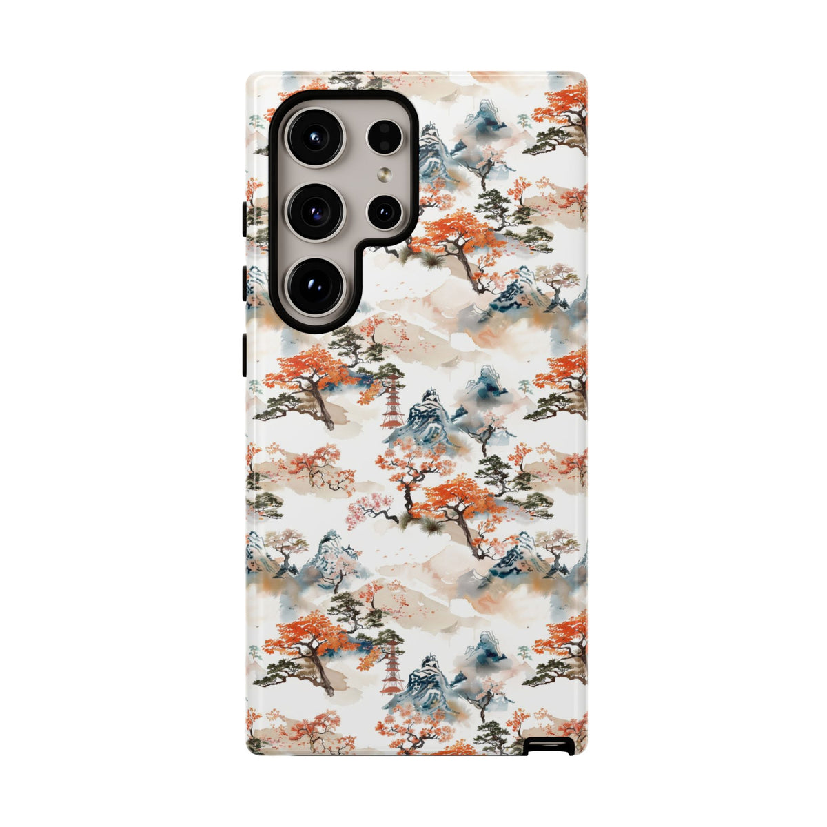 Japanese Pattern Phone Case – Elegant & Timeless Design for Your Phone 506