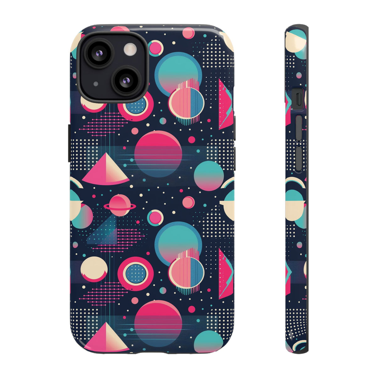 Retro 80s Seamless Phone Case – Vintage Style Meets Modern Protection 095