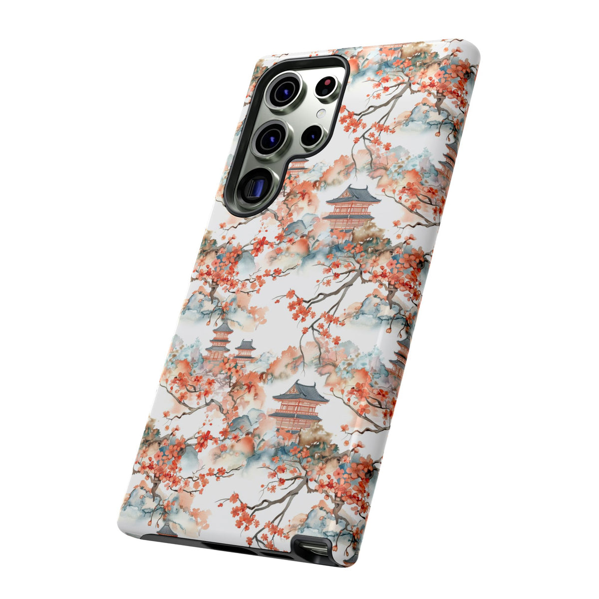 Japanese Pattern Phone Case – Elegant & Timeless Design for Your Phone 019