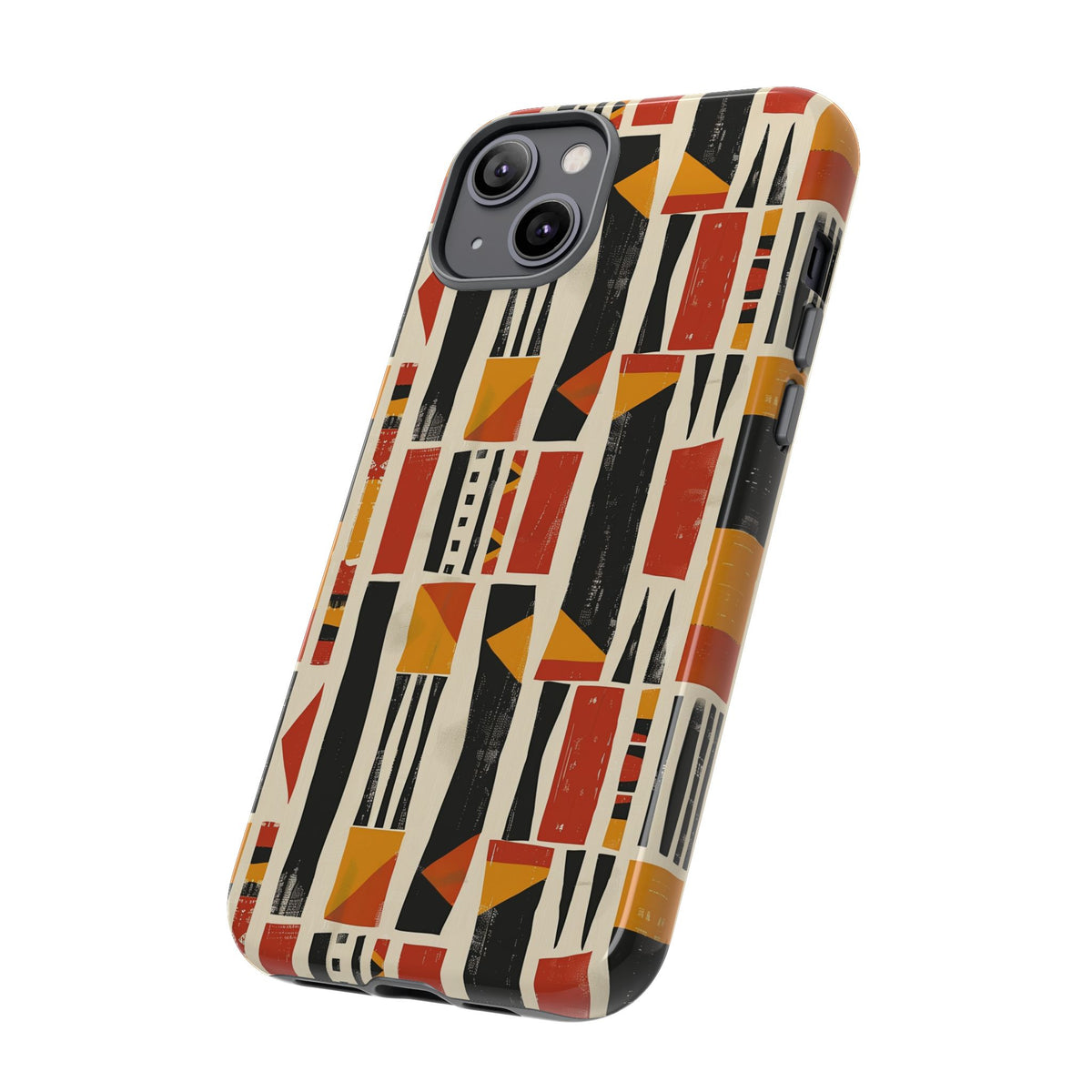 Stylish African Pattern Phone Case – Unique and Vibrant Protection 161