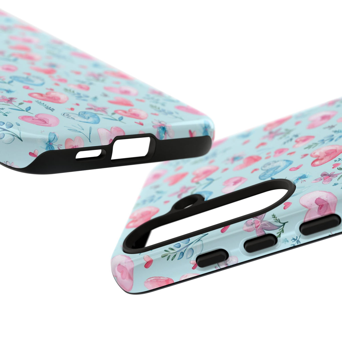 Heart Pattern Phone Case – Stylish & Loving Design for Your Device 228