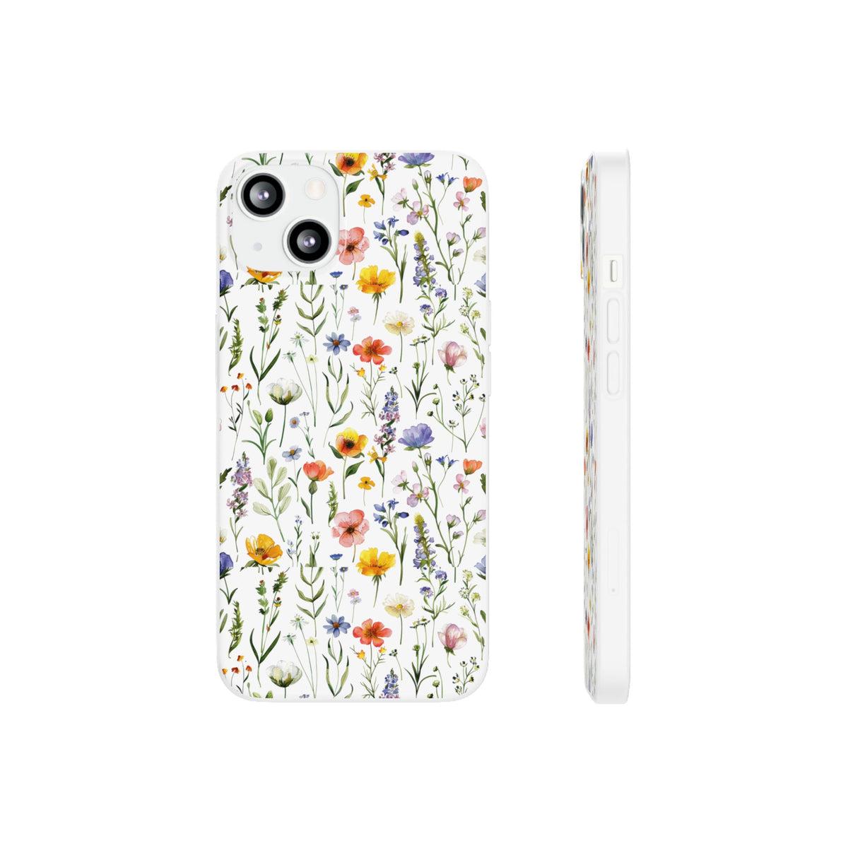 Wildflowers Pattern Phone Case – Embrace Nature with Every Call