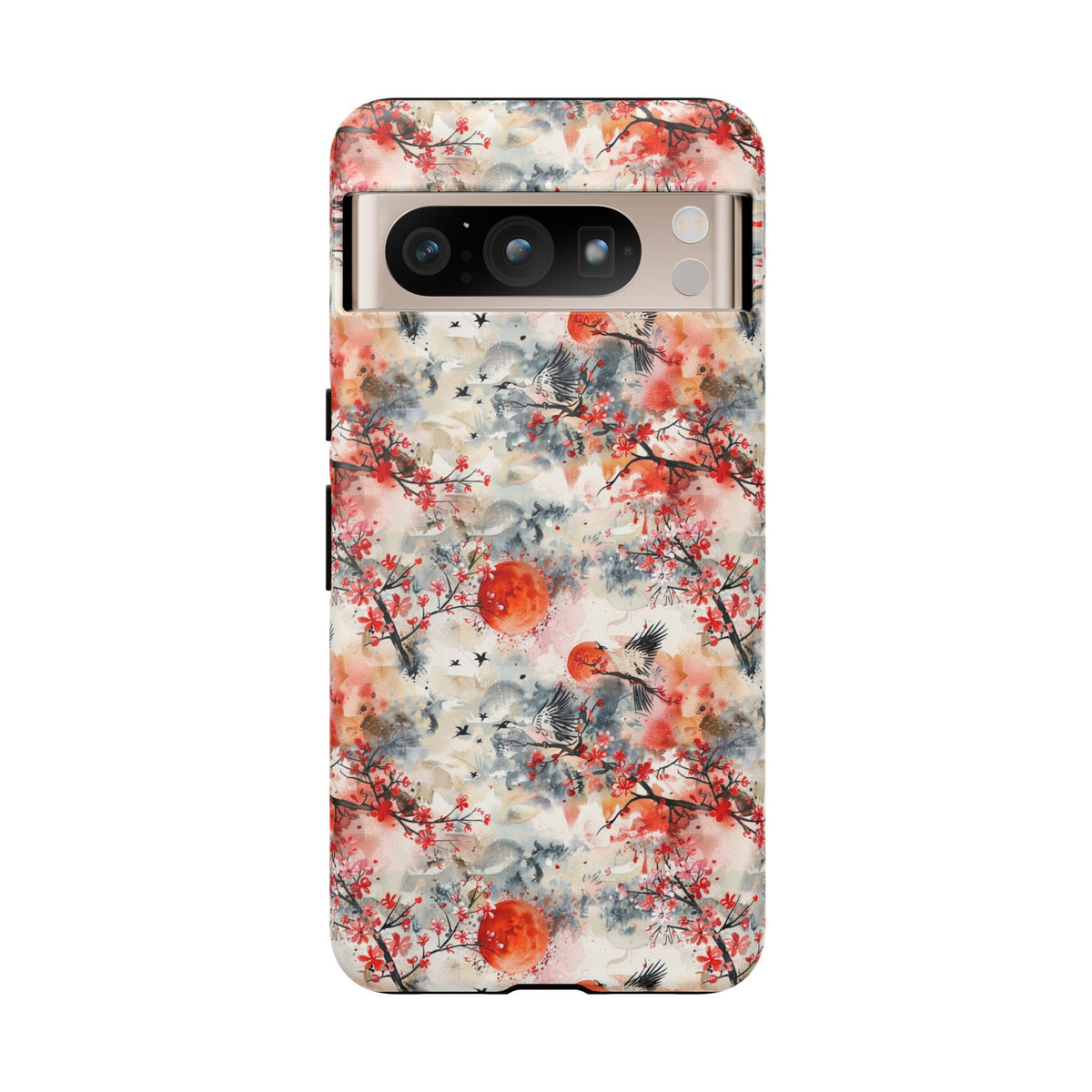 Japanese Pattern Phone Case – Elegant & Timeless Design for Your Phone 110