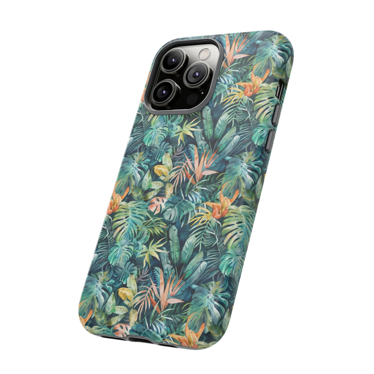 Jungle Pattern Phone Case – Exotic & Lush Design for Your Phone 333