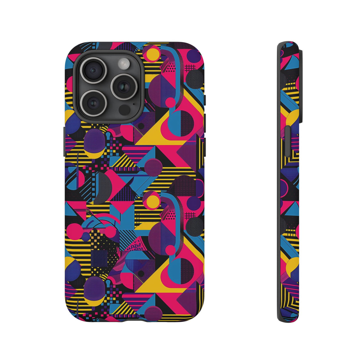 Retro 80s Seamless Phone Case – Vintage Style Meets Modern Protection 085