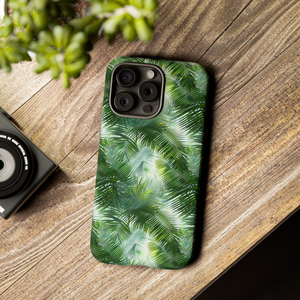 Jungle Pattern Phone Case – Exotic & Lush Design for Your Phone 344