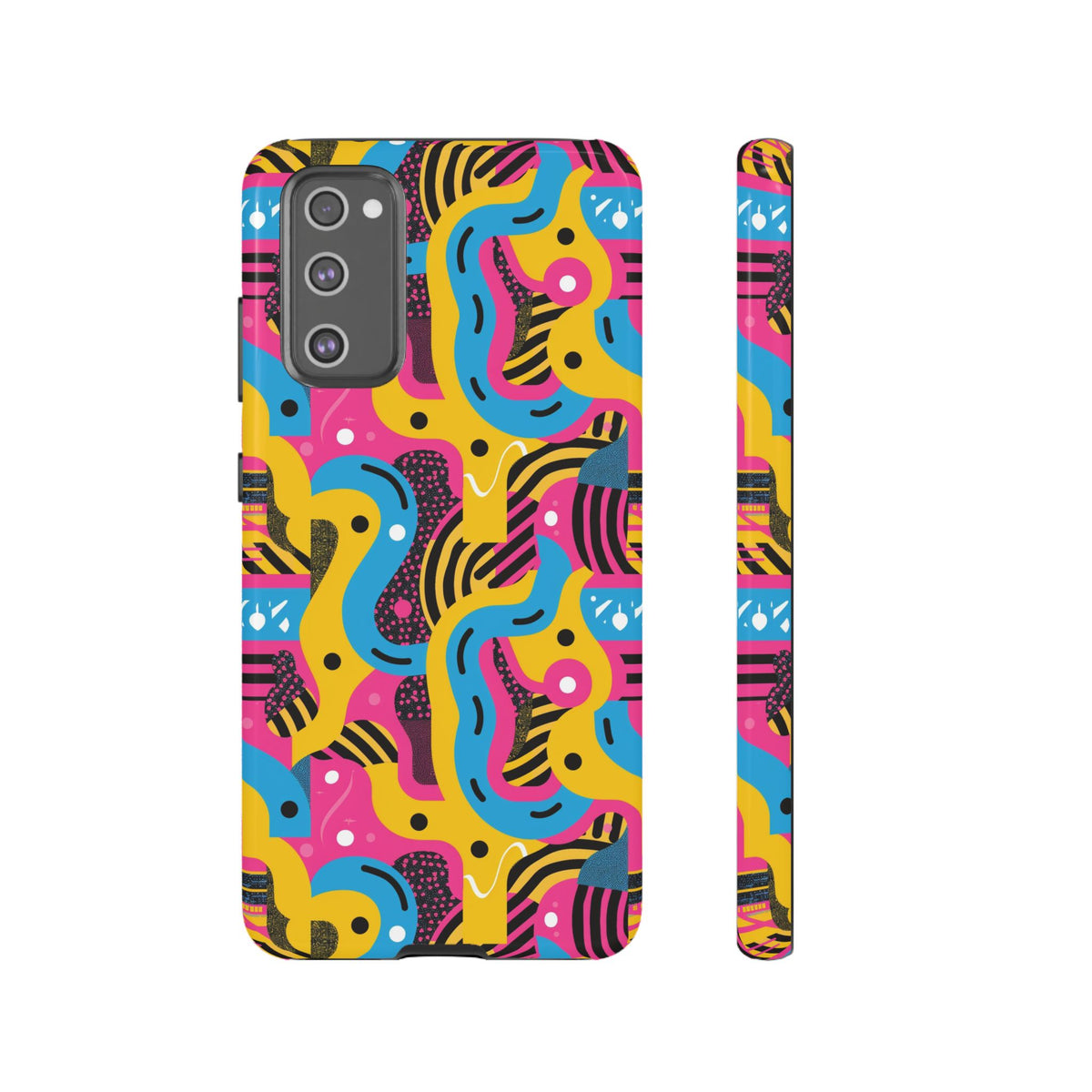 Retro 80s Seamless Phone Case – Vintage Style Meets Modern Protection 109