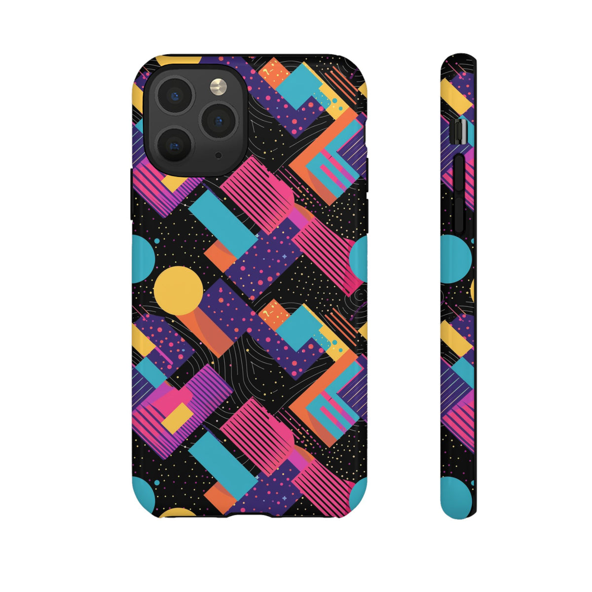 Retro 80s Seamless Phone Case – Vintage Style Meets Modern Protection 088