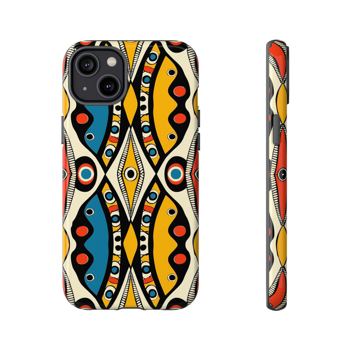 Stylish African Pattern Phone Case – Unique and Vibrant Protection 180