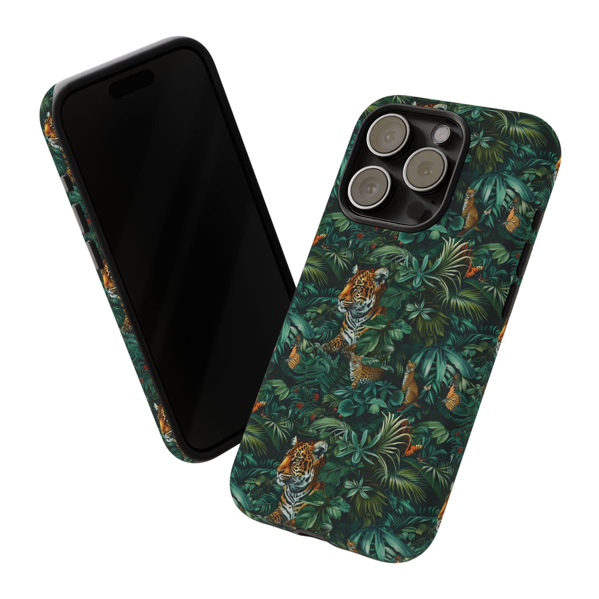 Jungle Pattern Phone Case – Exotic & Lush Design for Your Phone 326