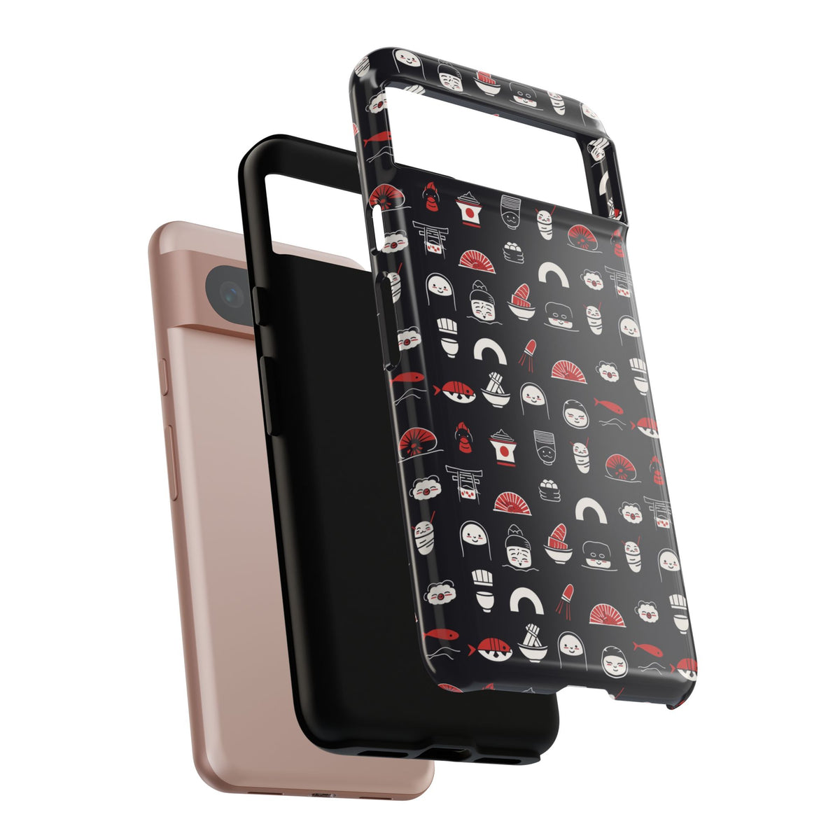 Japanese Pattern Phone Case – Elegant & Timeless Design for Your Phone 456