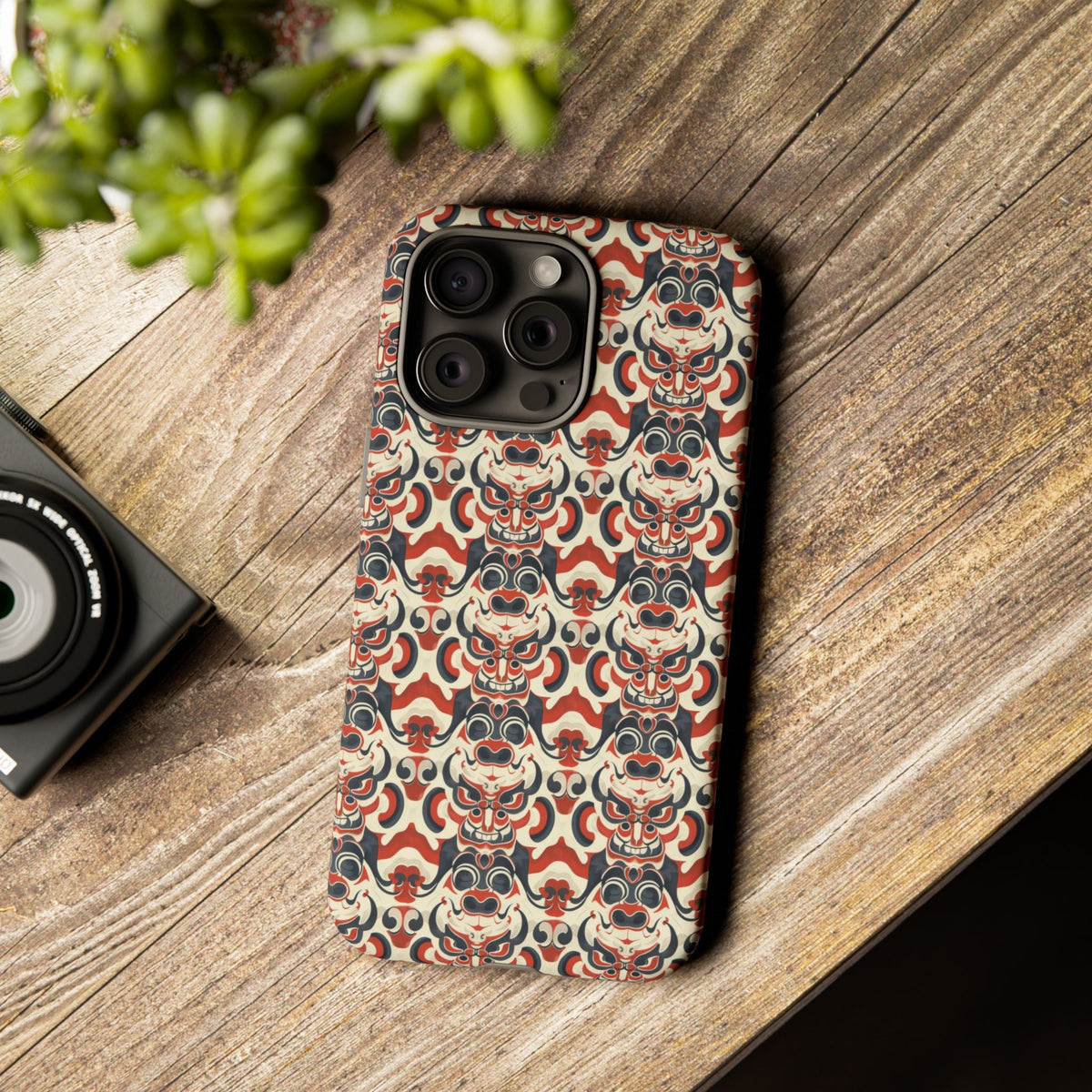 Japanese Pattern Phone Case – Elegant & Timeless Design for Your Phone 155