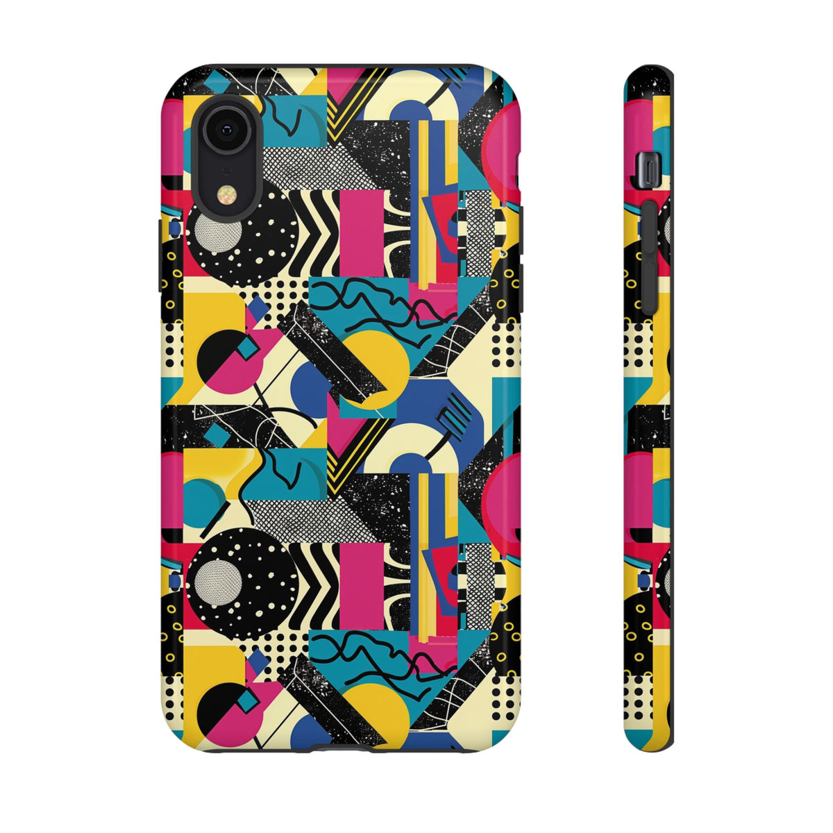 Retro 80s Seamless Phone Case – Vintage Style Meets Modern Protection 194