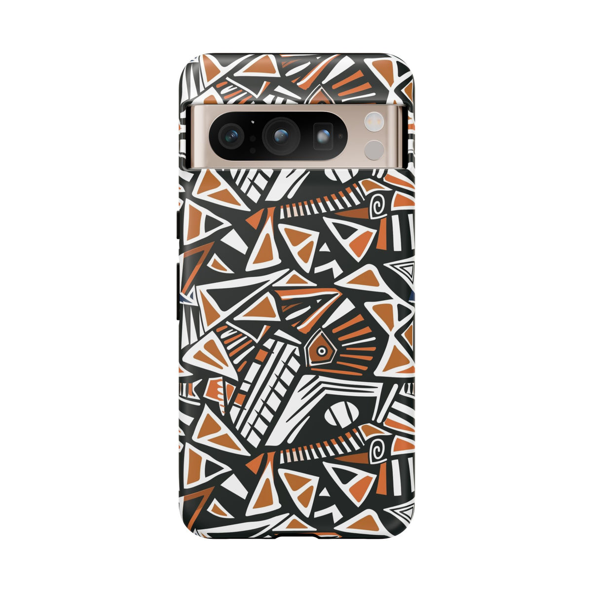 Stylish African Pattern Phone Case – Unique and Vibrant Protection 205