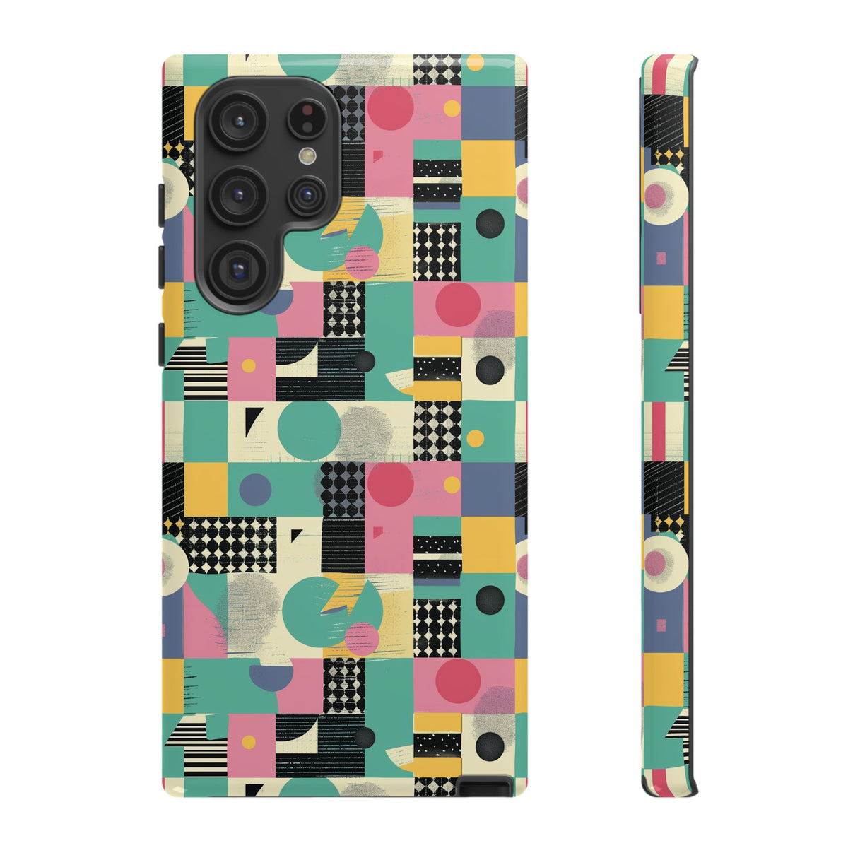 Retro 80s Seamless Phone Case – Vintage Style Meets Modern Protection 289