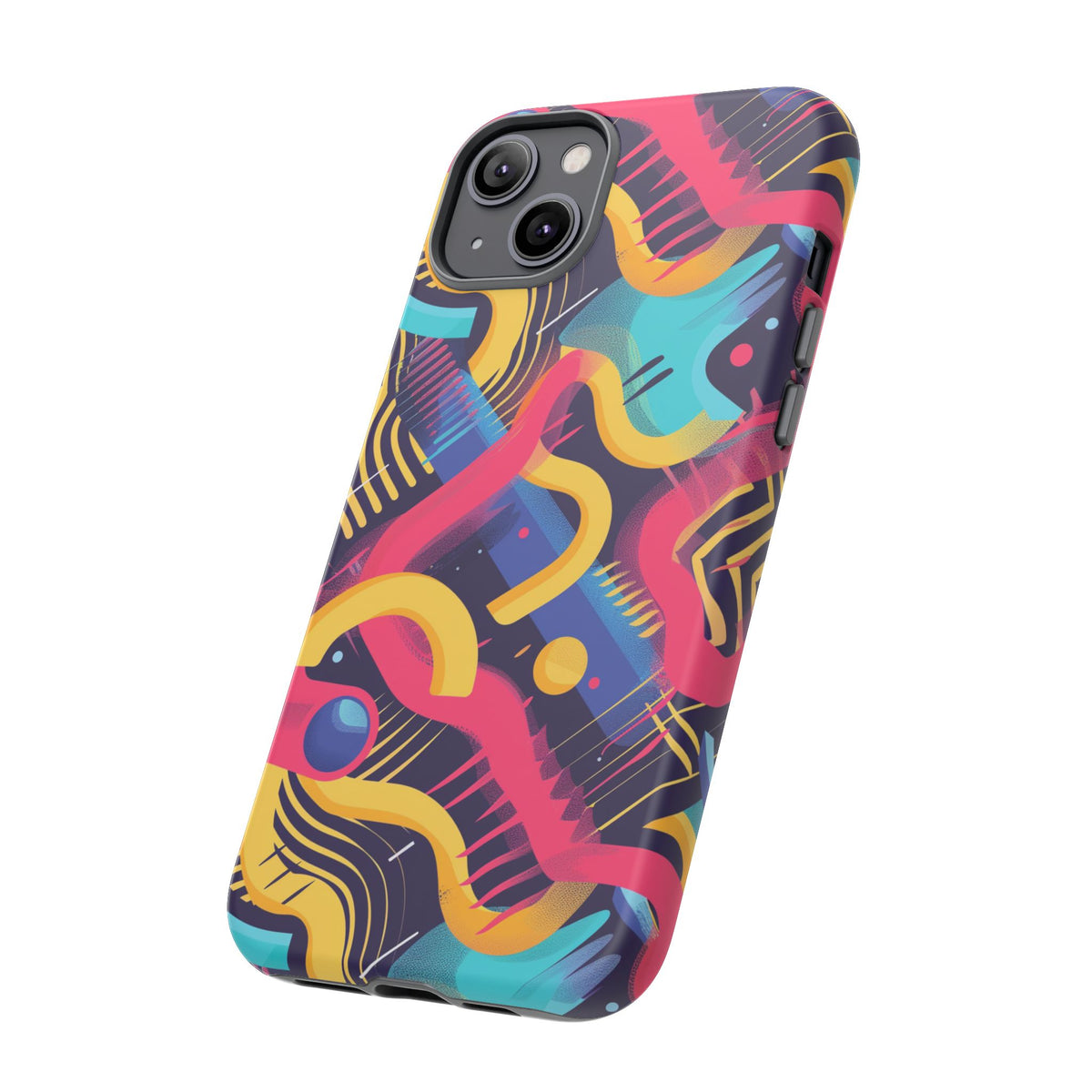 Retro 80s Seamless Phone Case – Vintage Style Meets Modern Protection 2