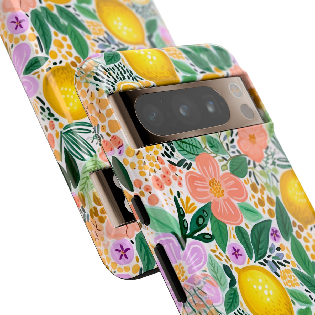 Cute Summer Lemons Phone Case – Refreshing Citrus Design for Your Phone