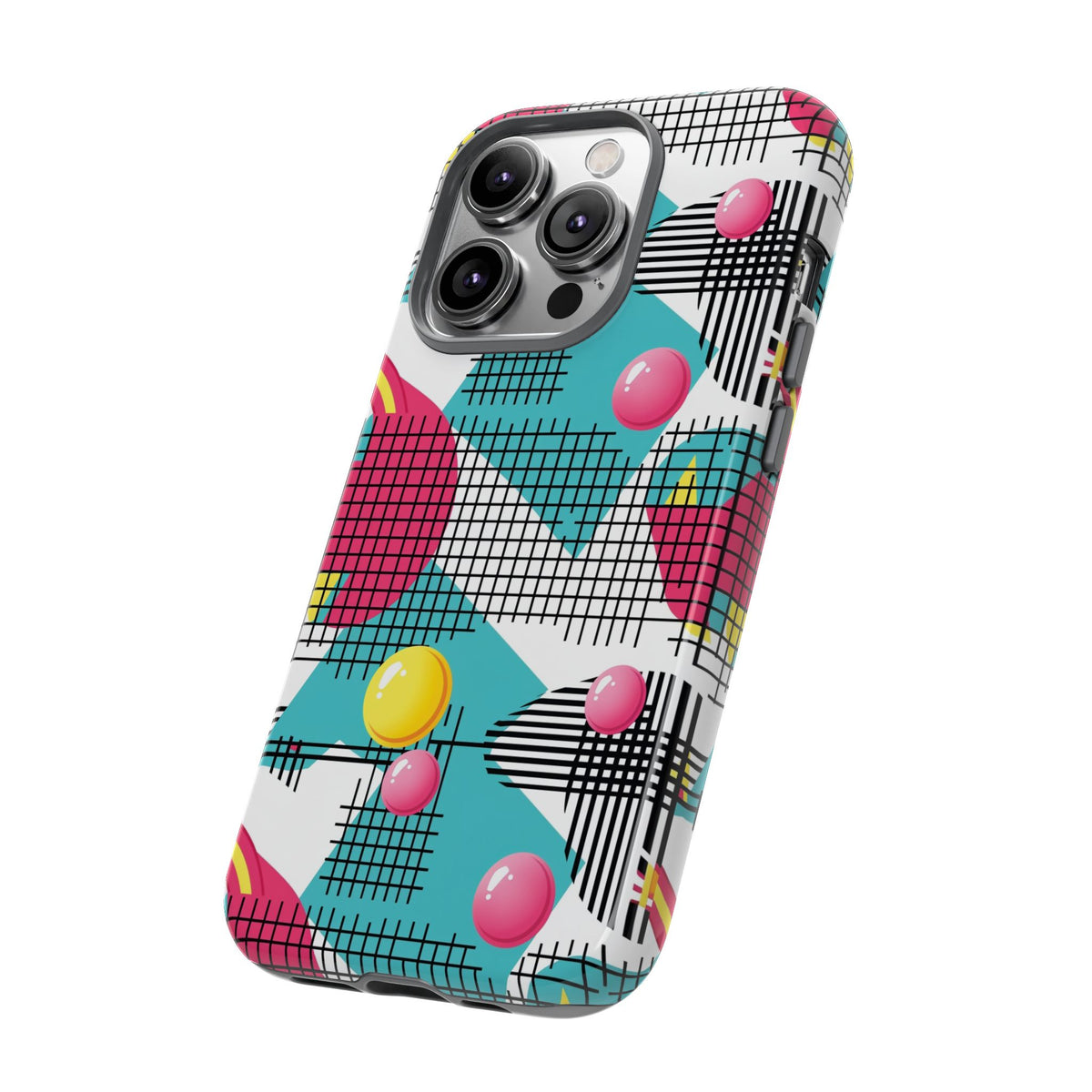 Retro 80s Seamless Phone Case – Vintage Style Meets Modern Protection 161