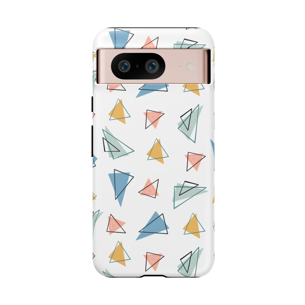 Triangle Pattern Phone Case – Modern & Durable Geometric Design