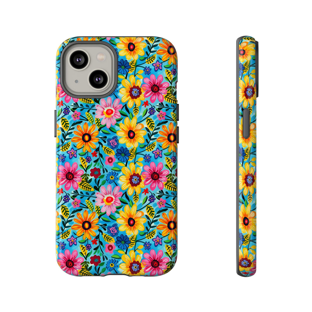 Frida Kahlo's Flower Phone Case – Artistic Elegance for Your Phone 9