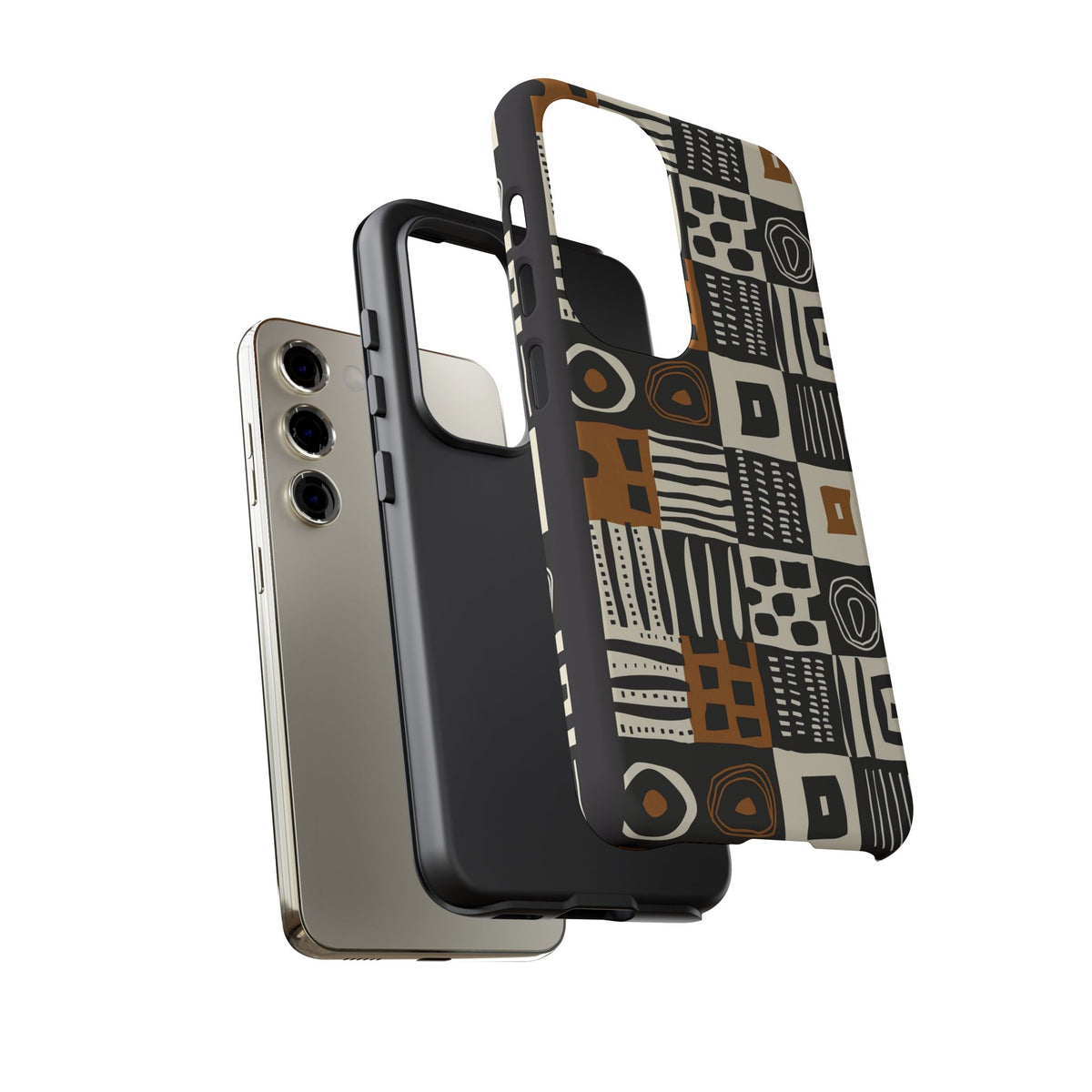 Stylish African Pattern Phone Case – Unique and Vibrant Protection 168