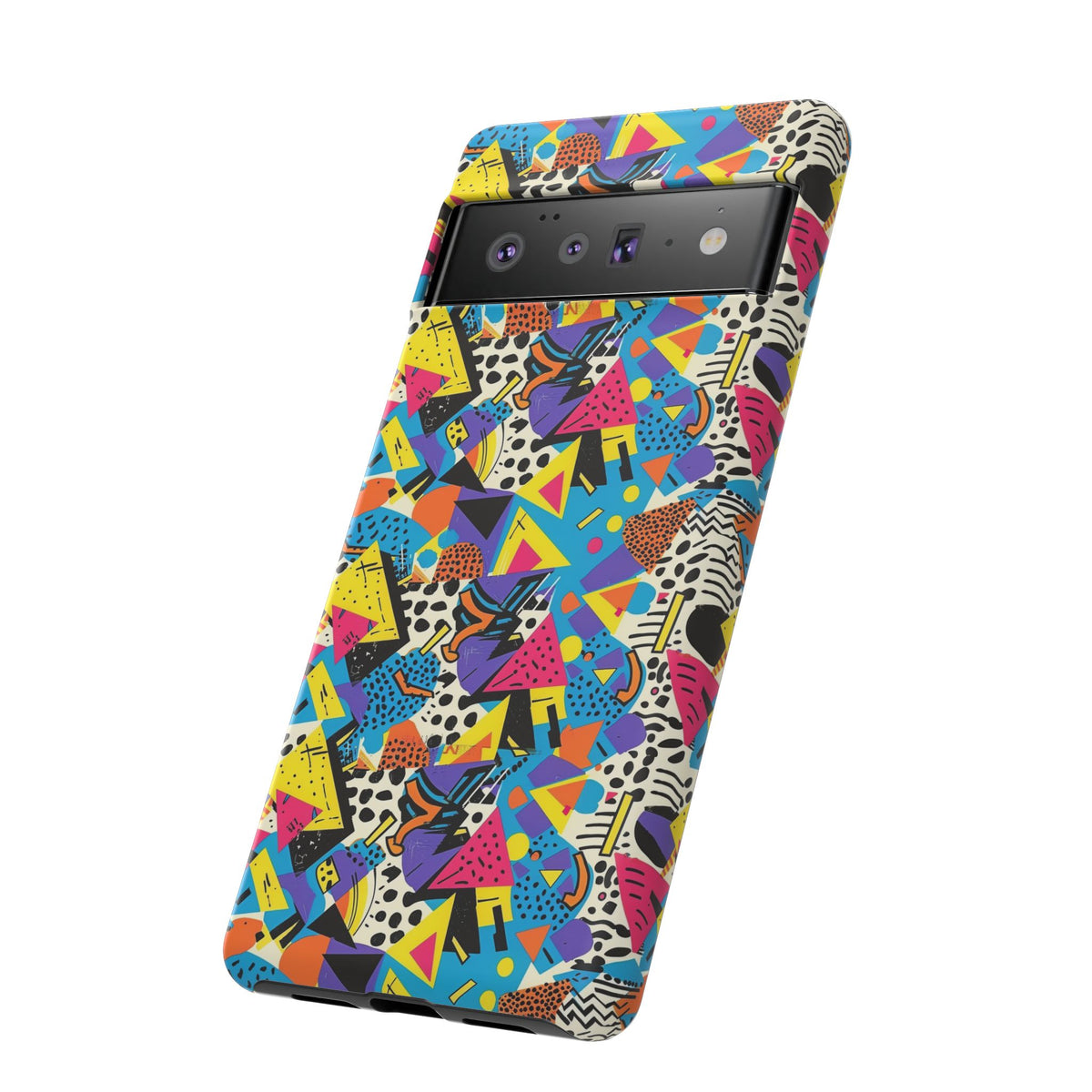 90s Themed Seamless Pattern Phone Case – Embrace Retro Style and Protection 231