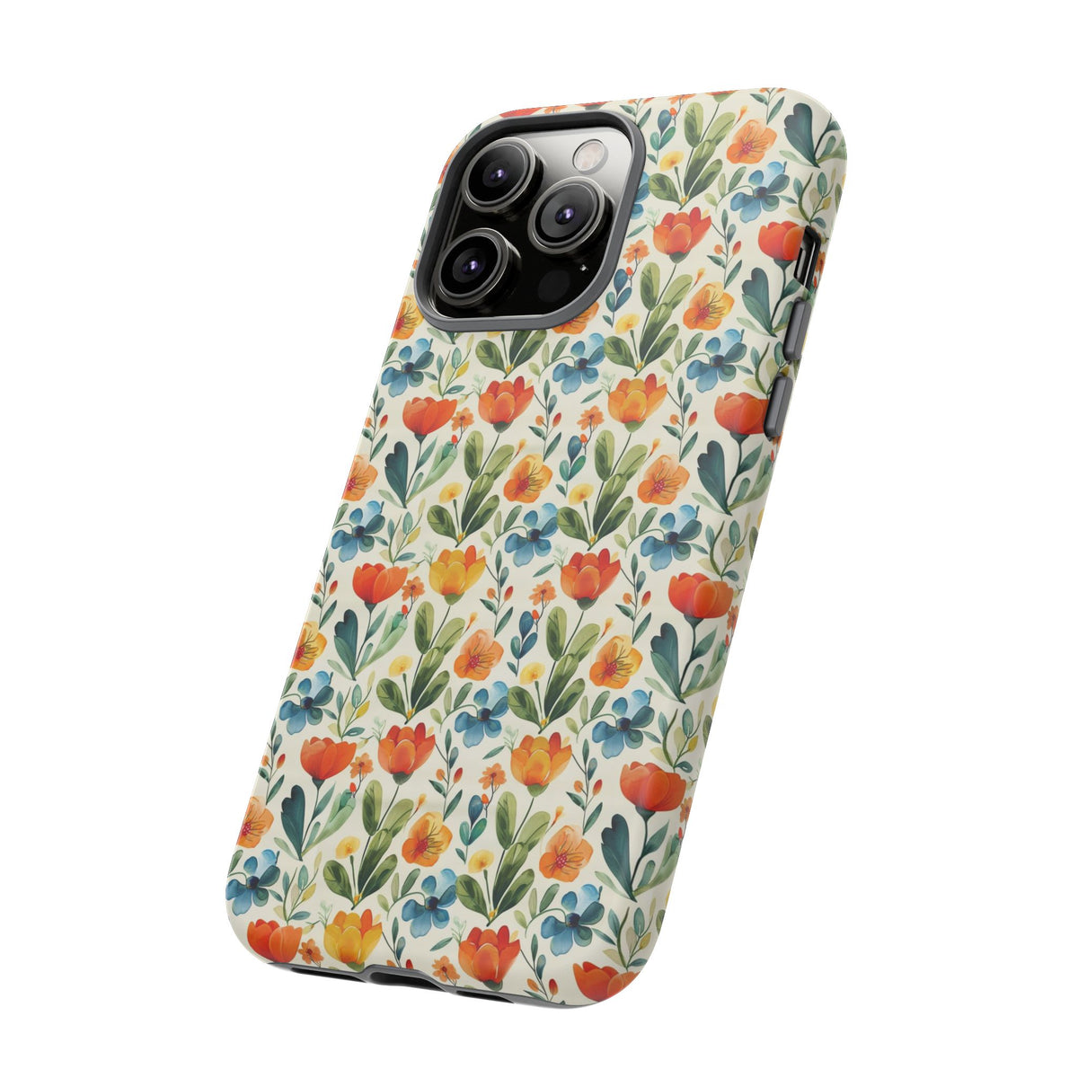 Spring Pattern Phone Case – Fresh & Vibrant Design for Your Phone 398