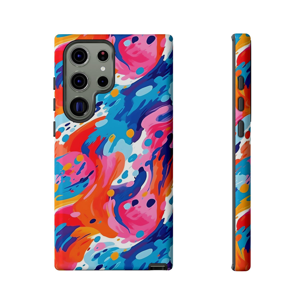 Abstract Painting Design Phone Case – Modern Art-Inspired Phone Cover 4