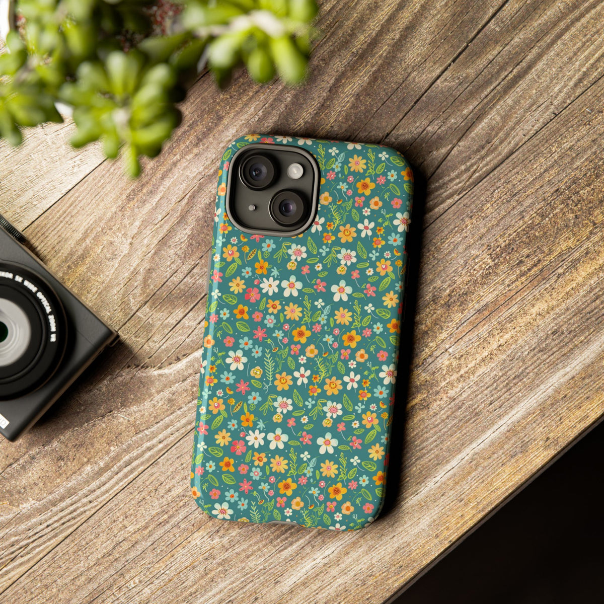 Spring Pattern Phone Case – Fresh & Vibrant Design for Your Phone 416