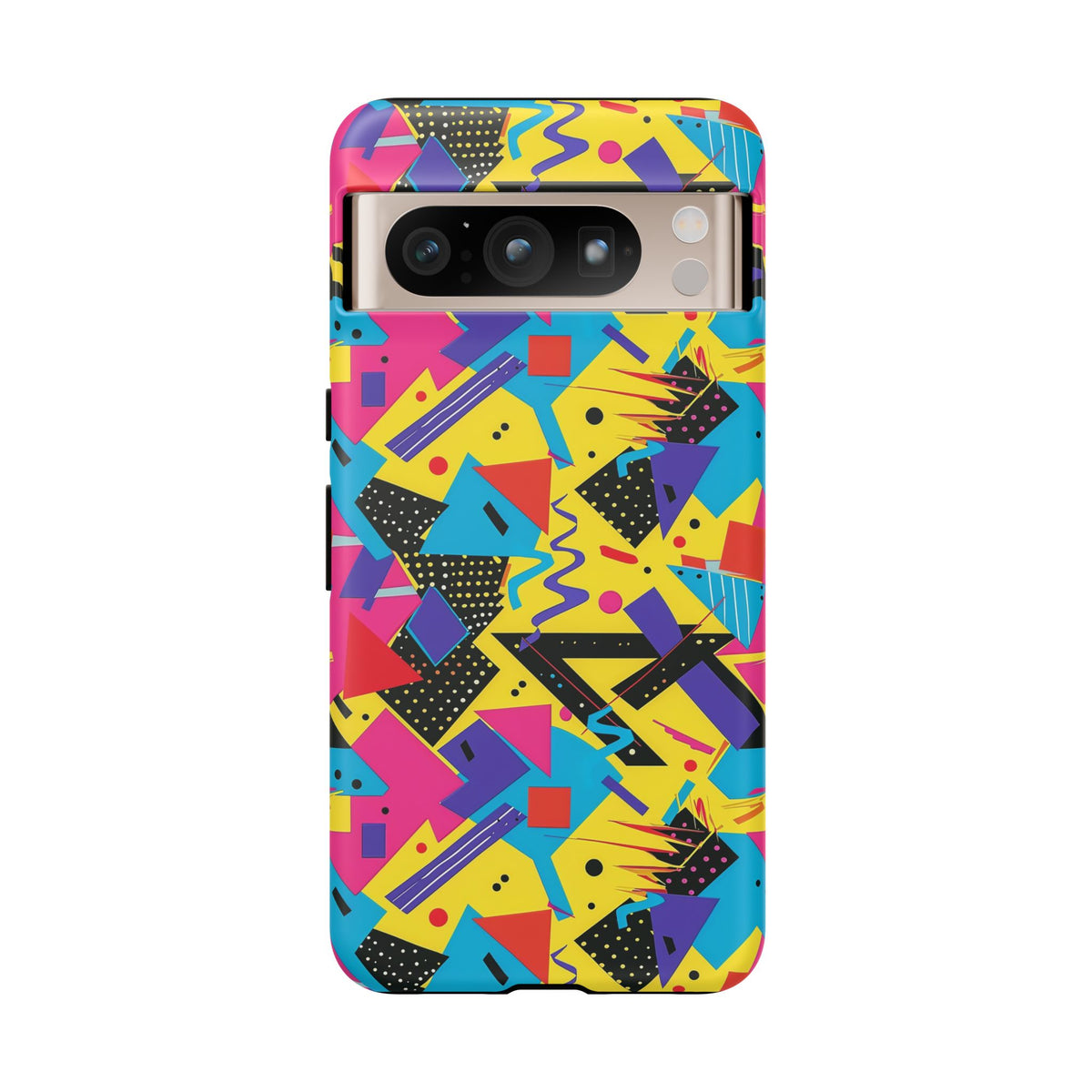 90s Themed Seamless Pattern Phone Case – Embrace Retro Style and Protection 223