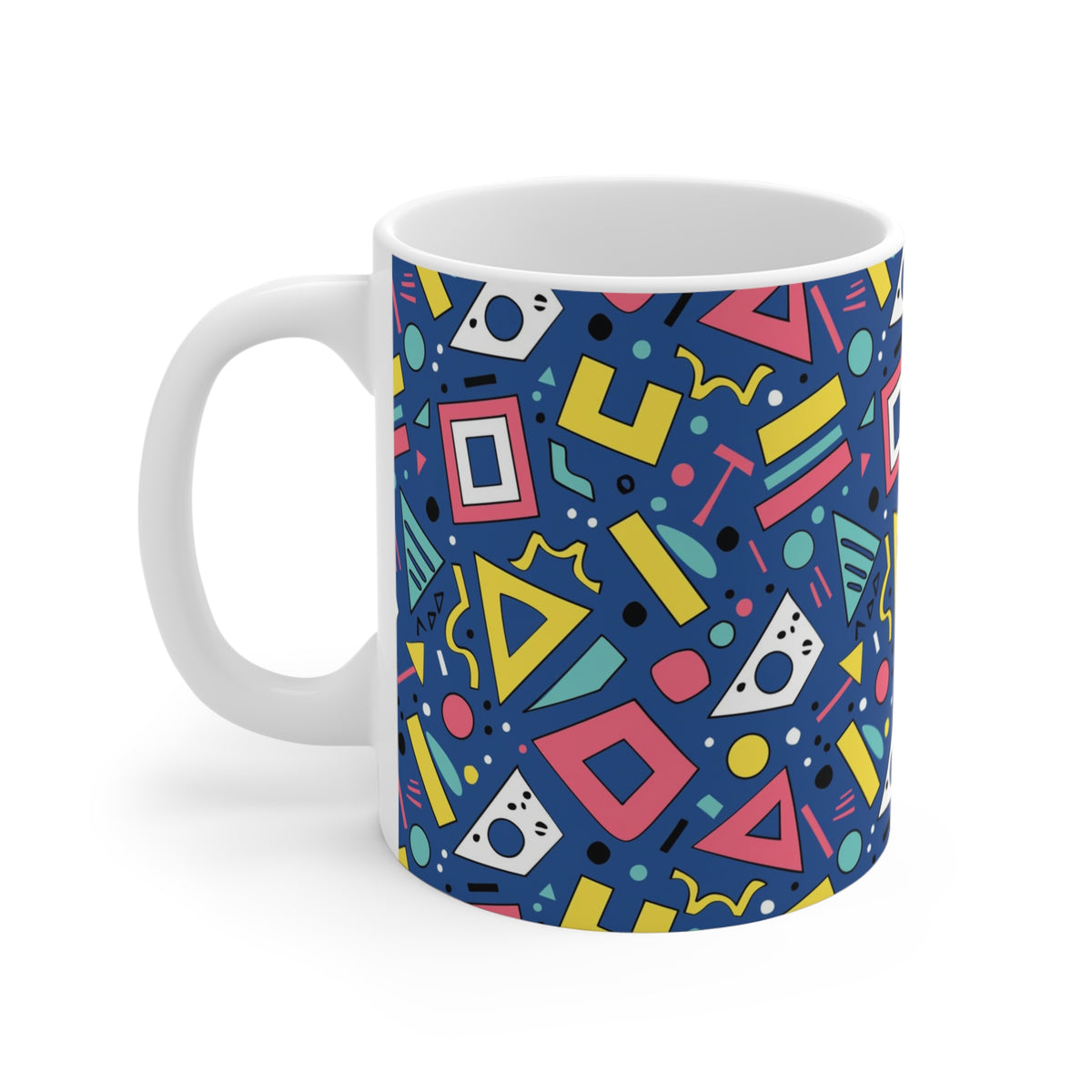 90s Retro Coffee Mug - Full Wrap Design 518