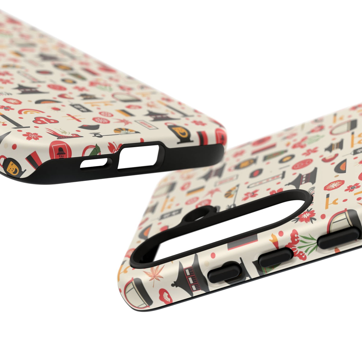 Japanese Pattern Phone Case – Elegant & Timeless Design for Your Phone 100