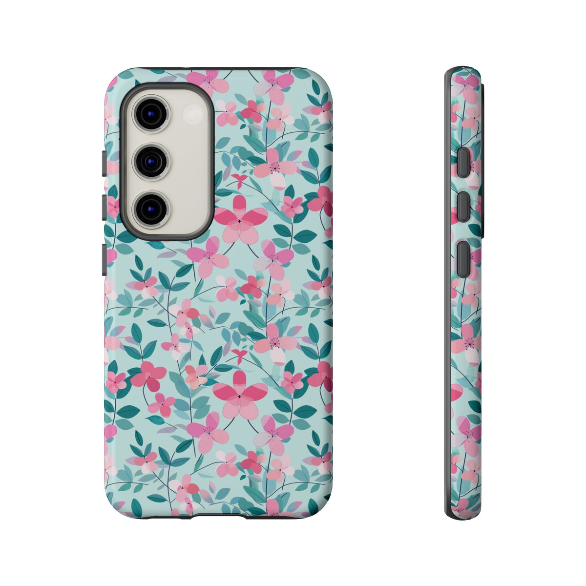 Spring Pattern Phone Case – Fresh & Vibrant Design for Your Phone 412