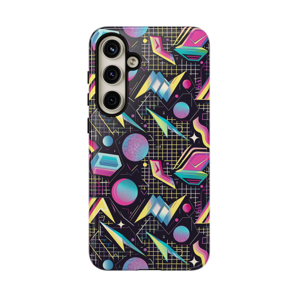 Retro 80s Seamless Phone Case – Vintage Style Meets Modern Protection 086