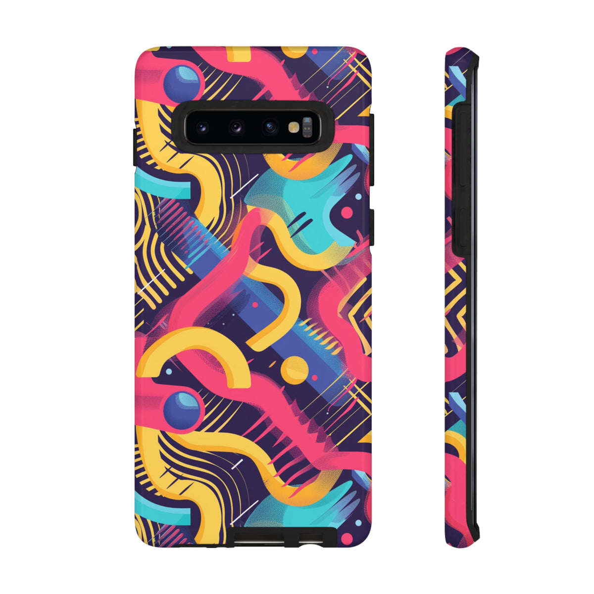 Retro 80s Seamless Phone Case – Vintage Style Meets Modern Protection 2