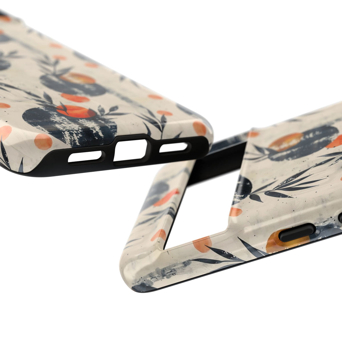 Japanese Pattern Phone Case – Elegant & Timeless Design for Your Phone 088